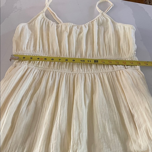 PACT Women's Smocked Waist Maxi Dress organic cotton XL - Picture 6 of 7